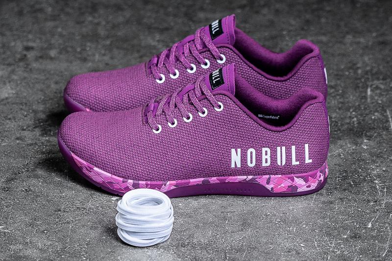 Purple Nobull Purple Heather Men's Trainers | CA O1263K